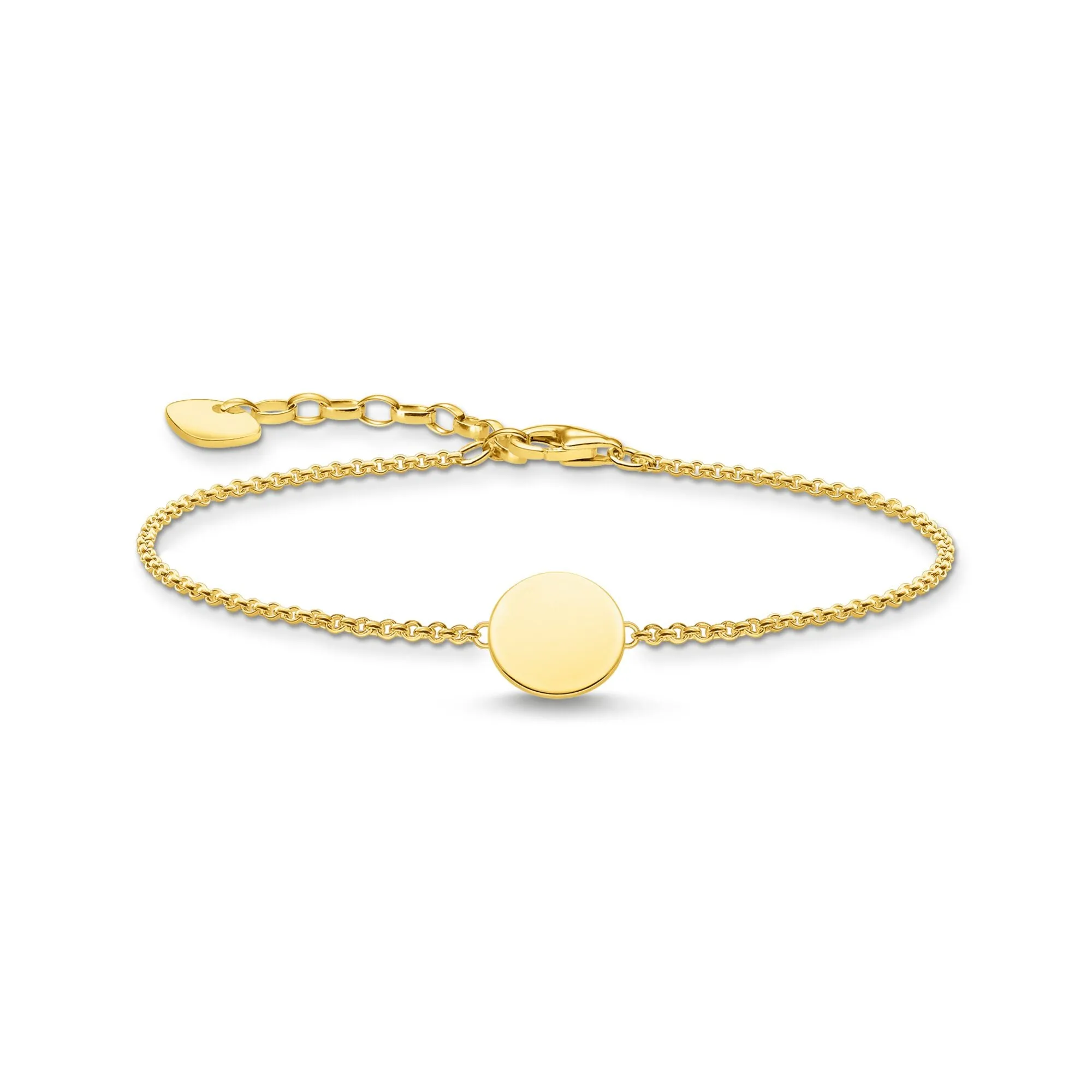 Bracelet disc gold